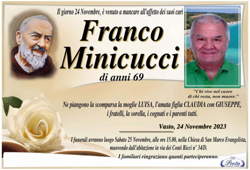 Franco Minicucci 24/11/2023