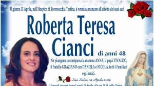 Roberta Teresa Cianci 14/04/2024