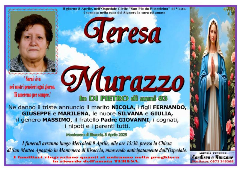 Teresa Murazzo 8/04/2025