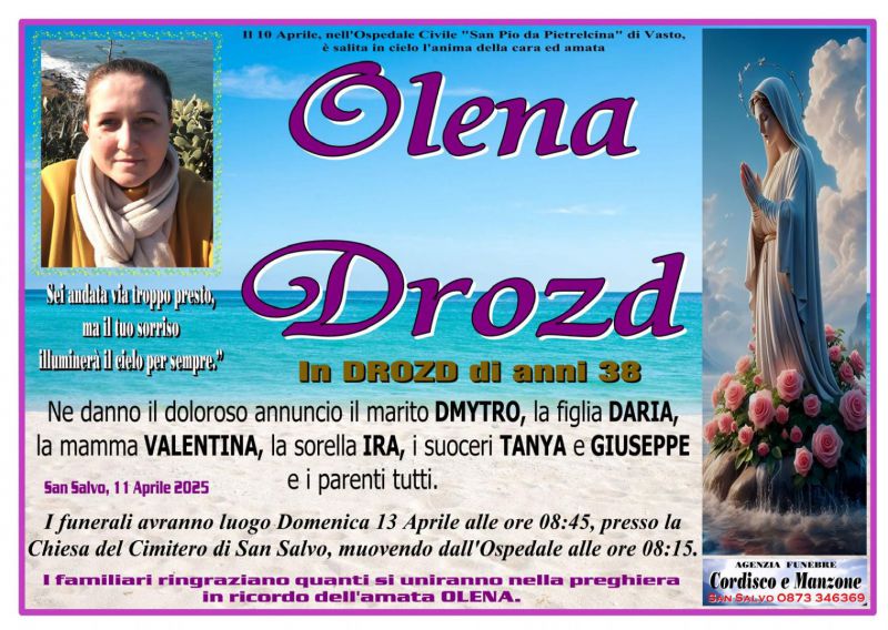 Olena Drozd 11/04/2025