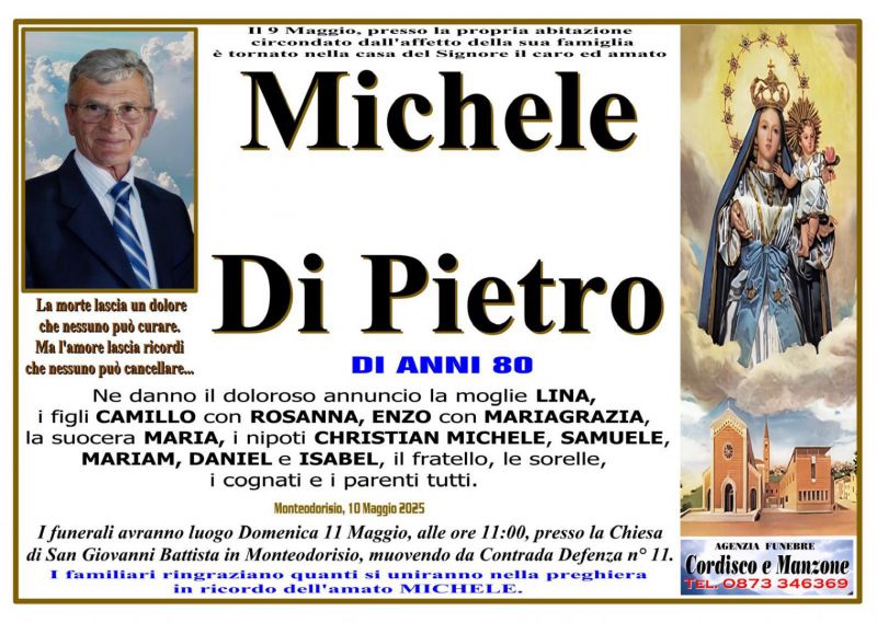 Michele Di Pietro 10/05/2025