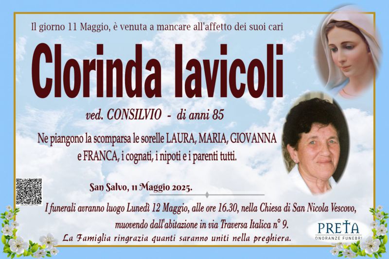 Clorinda Iavicoli 11/05/2025