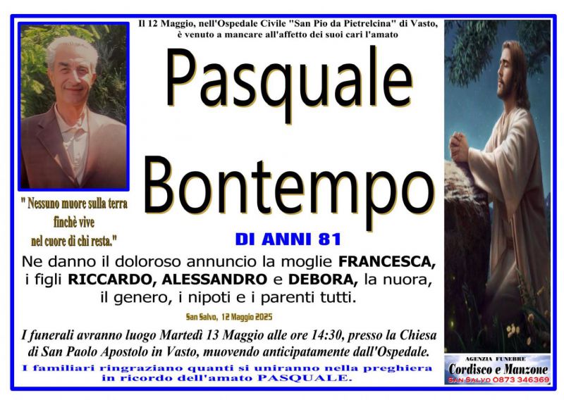 Pasquale Bontempo 12/05/2025