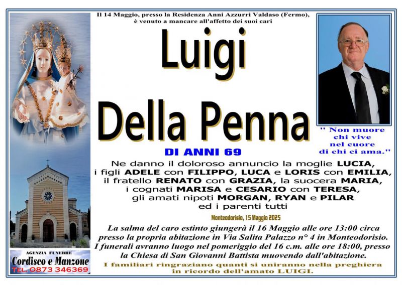 Luigi Della Penna 15/05/2025