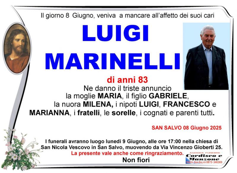 Luigi Marinelli 8/06/2025