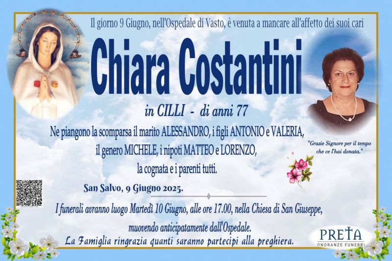 Chiara Costantini 9/06/2025