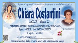 Chiara Costantini 9/06/2025