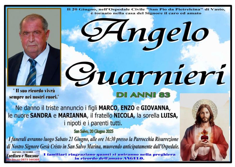 Angelo Guarnieri 20/06/2025
