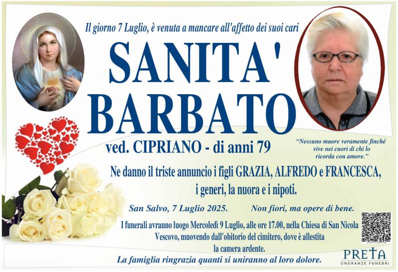 Sanità Barbato 7/07/2025