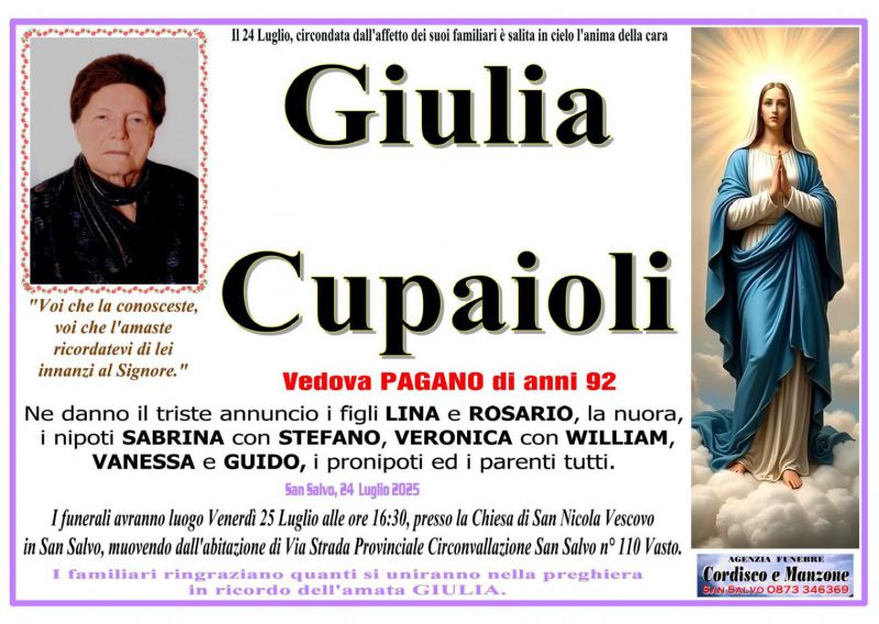 Giulia Cupaioli 24/07/2025