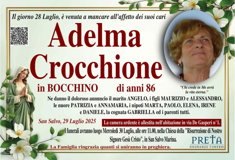 Adelma Crocchione 28/07/2025