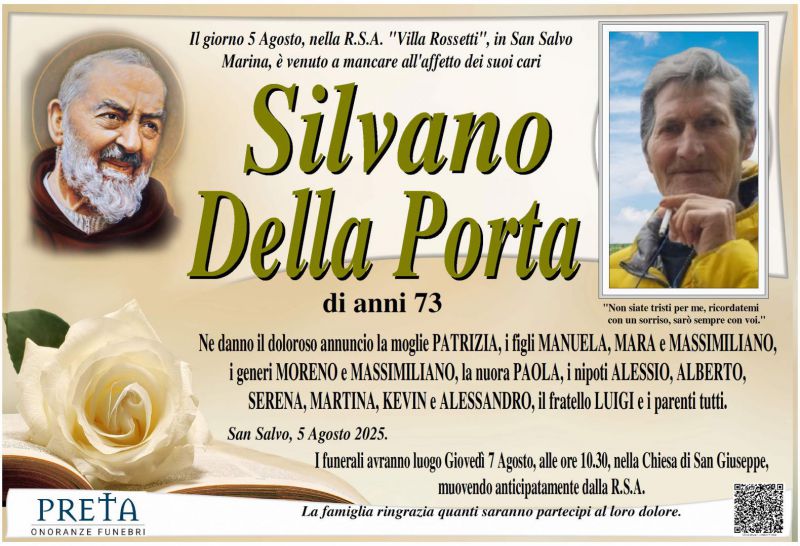 Silvano Della Porta 5/08/2025