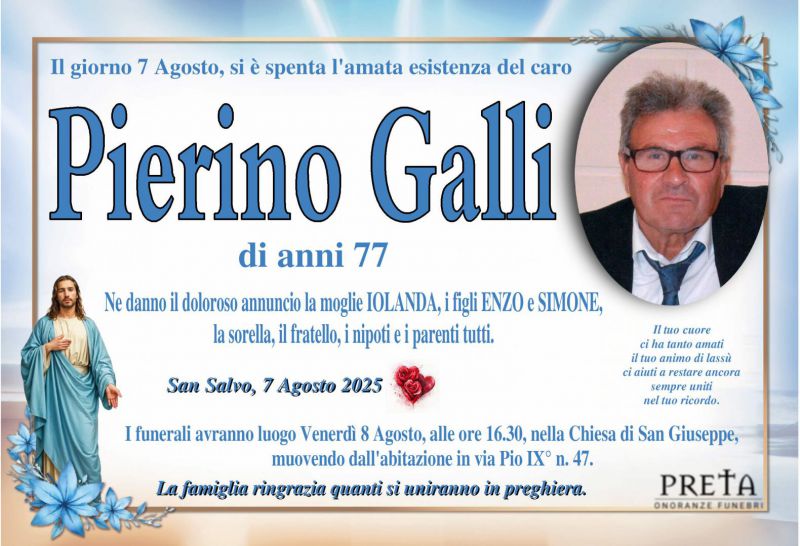Pierino Galli 7/08/2025