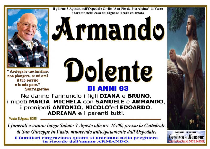 Armando Dolente 8/08/2025