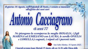 Antonio Cacciagrano 18/08/2025