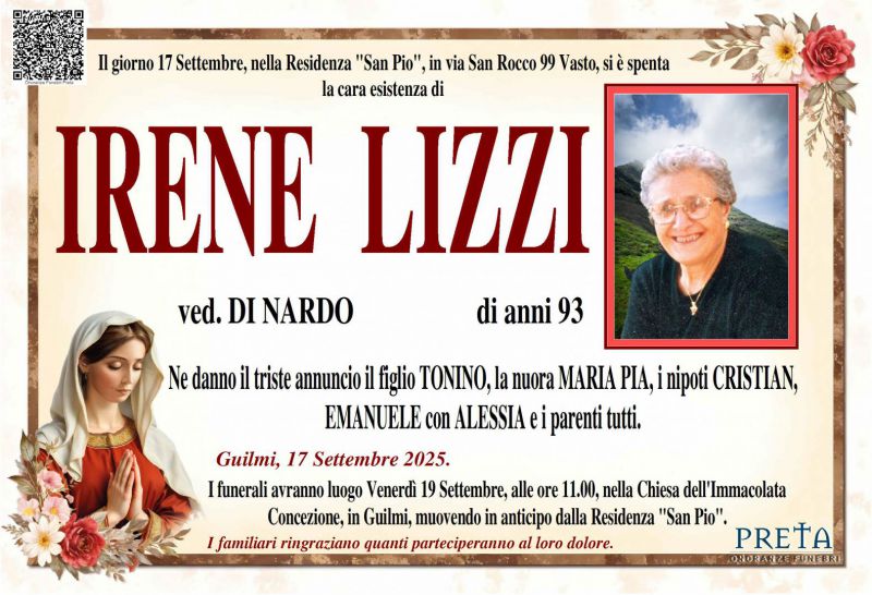 Irene Lizzi 17/09/2025