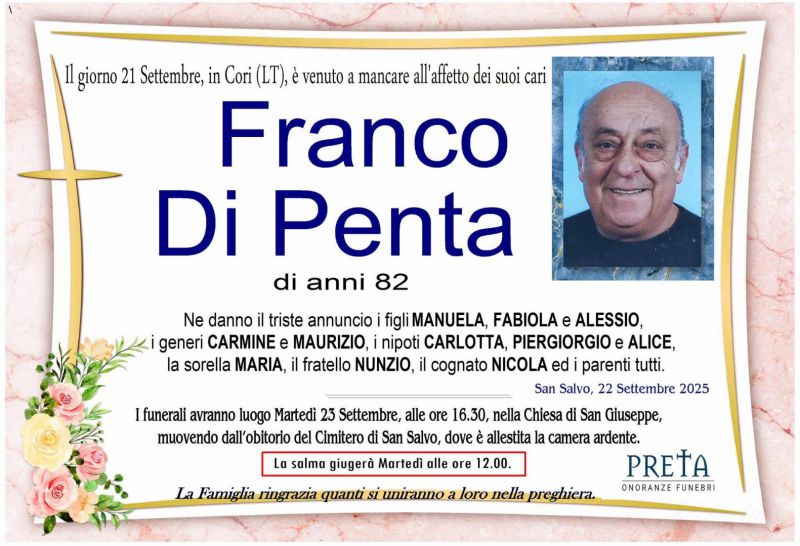 Franco Di Penta 21/09/2025