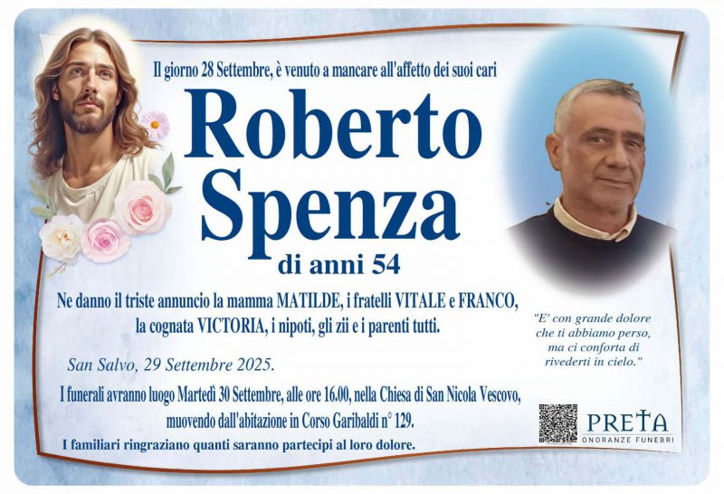 Roberto Spenza 29/09/2025