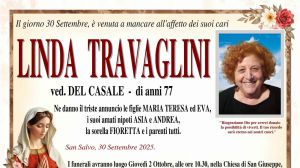 Linda Travaglini 30/09/2025