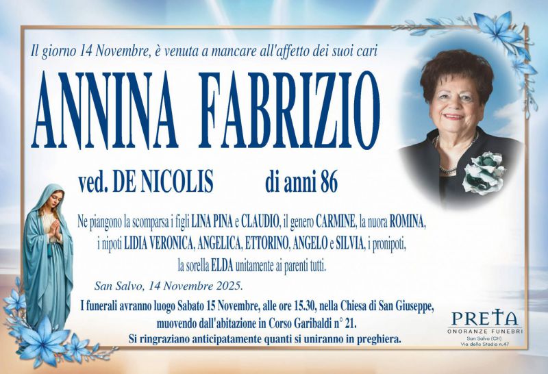 Annina Fabrizio 14/11/2025