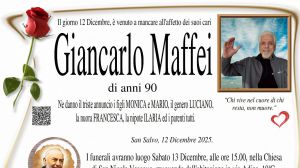 Giancarlo Maffei 12/12/2025