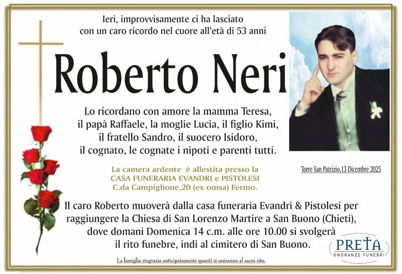 Roberto Neri 13/12/2025
