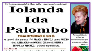 Iolanda Ida Palombo 26/12/2025