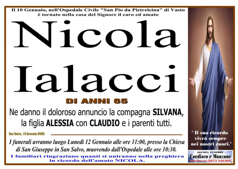 Nicola Ialacci 11/01/2026
