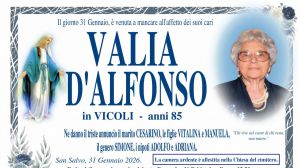Valia D’Alfonso 31/01/2026