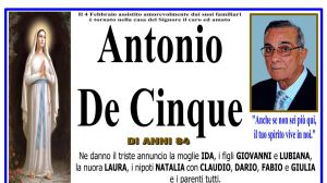 Antonio De Cinque 4/02/2026