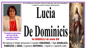 Lucia De Dominicis 5/02/2026