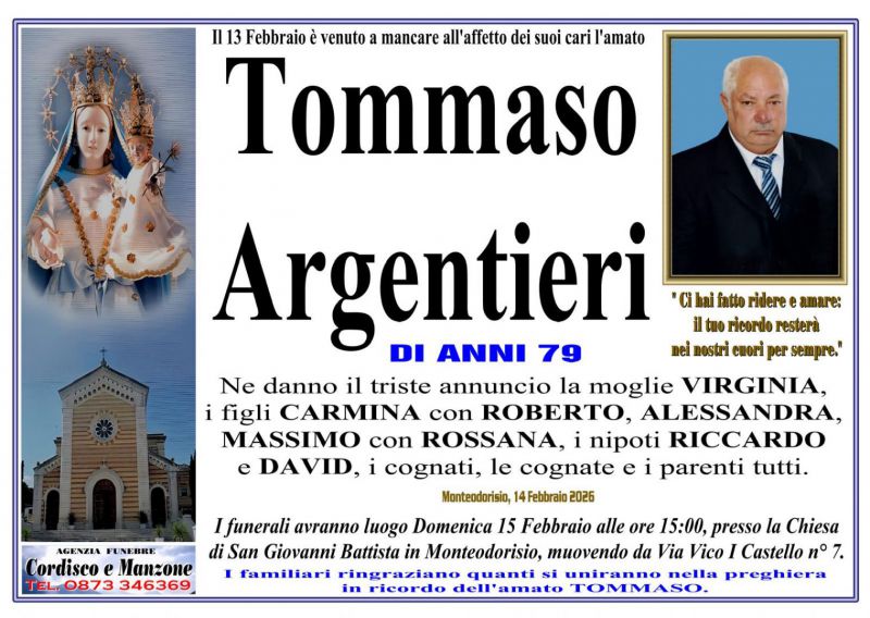 Tommaso Argentieri 14/02/2026