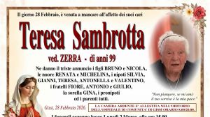 Teresa Sambrotta 28/02/2026