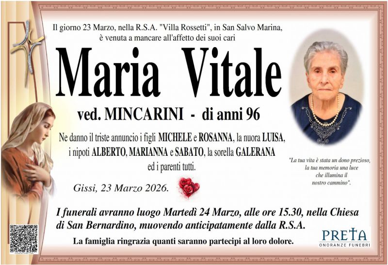 Maria Vitale 23/03/2026