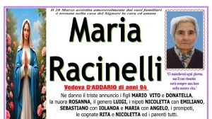 Maria Racinelli 28/03/2026