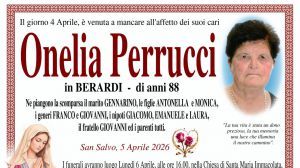 Onelia Perrucci 5/04/2026