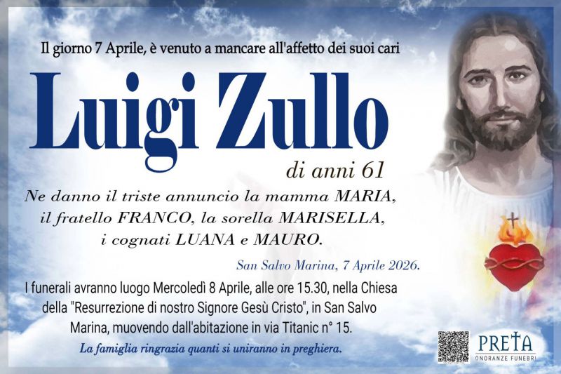 Luigi Zullo 7/04/2026