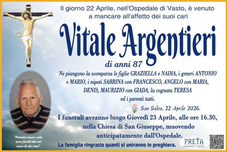 Vitale Argentieri 22/04/2026