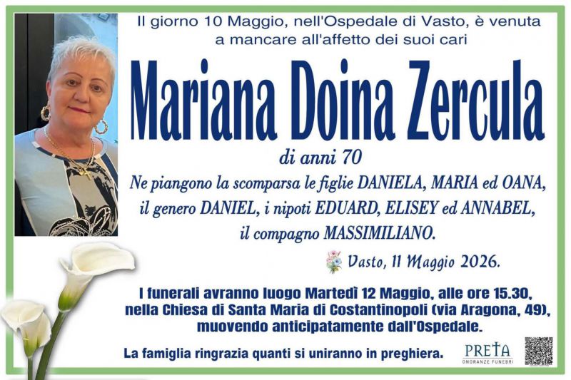 Mariana Doina Zercula 11/05/2026