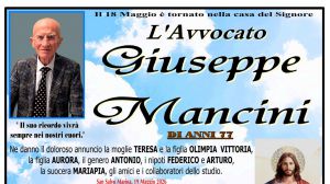 Avvocato Giuseppe Mancini 19/05/2026