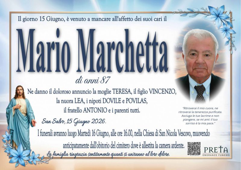 Mario Marchetta 15/06/2026