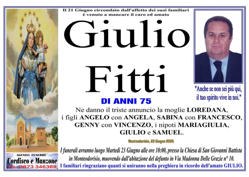 Giulio Fitti 22/06/2026