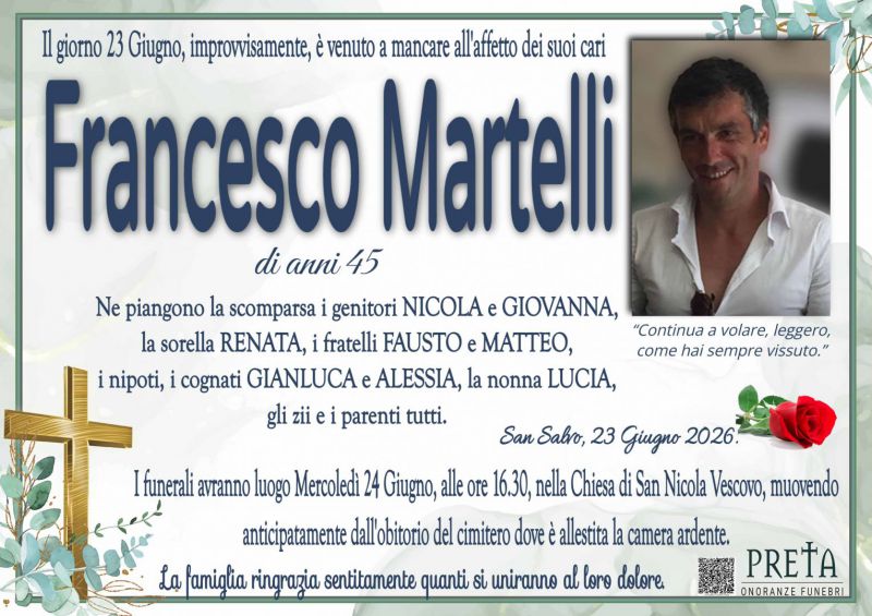 Francesco Martelli 23/06/2026