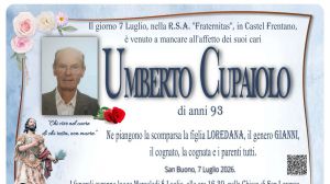 Umberto Cupaiolo 7/07/2026