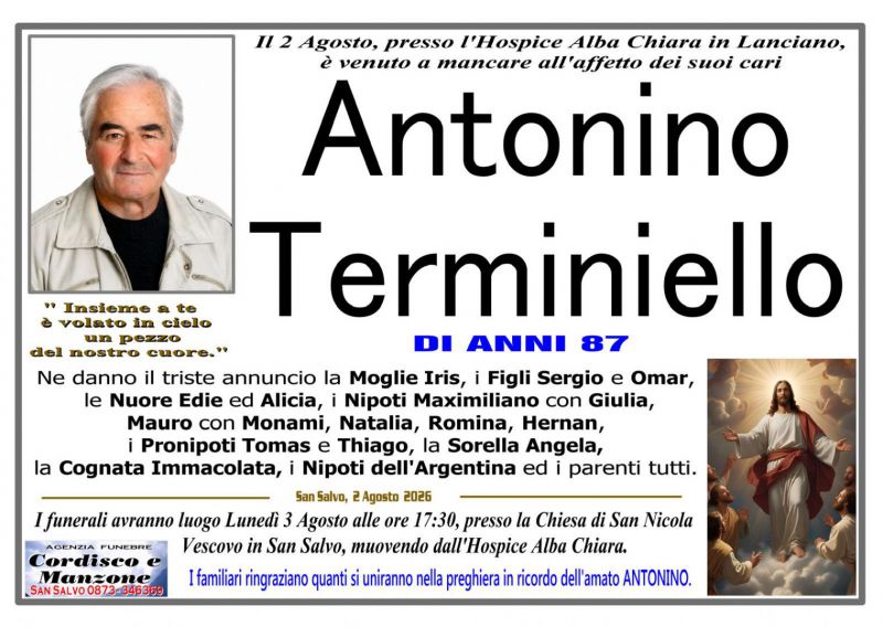 Antonino Terminiello 2/08/2026