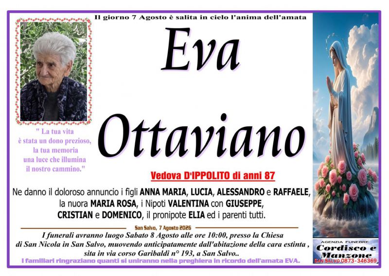 Eva Ottaviano 7/08/2026