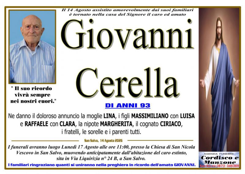 Giovanni Cerella 14/08/2026