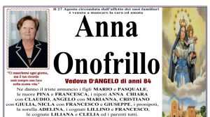 Anna Onofrillo 27/08/2026