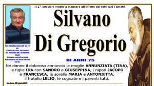 Silvano Di Gregorio 28/08/2026