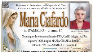 Maria Ciafardo 1/09/2026